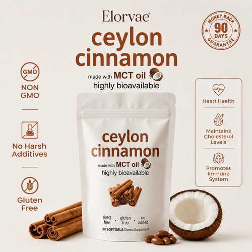 Ceylon Cinnamon 7200mg Equivalent W/ MCT Oil